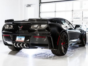 Chevrolet Corvette C7 Stingray Performance Exhaust - Rear - AWE Tuning - Touring Edition Axle-Back with 180 Technology® - Chrome - `14-`19